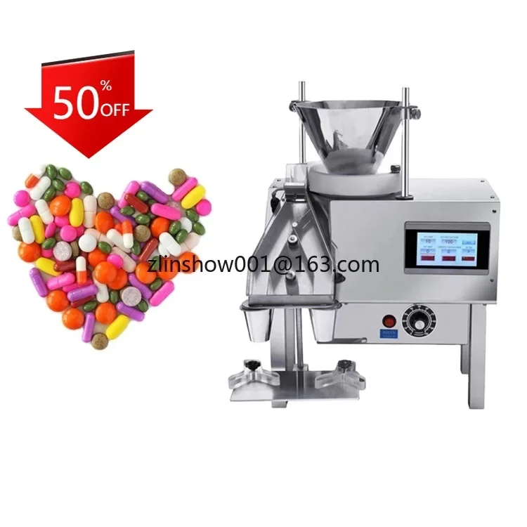 Small Semi Automatic Electron Candy Capsule and Tablet Counting Machine AUE DDP PRICE