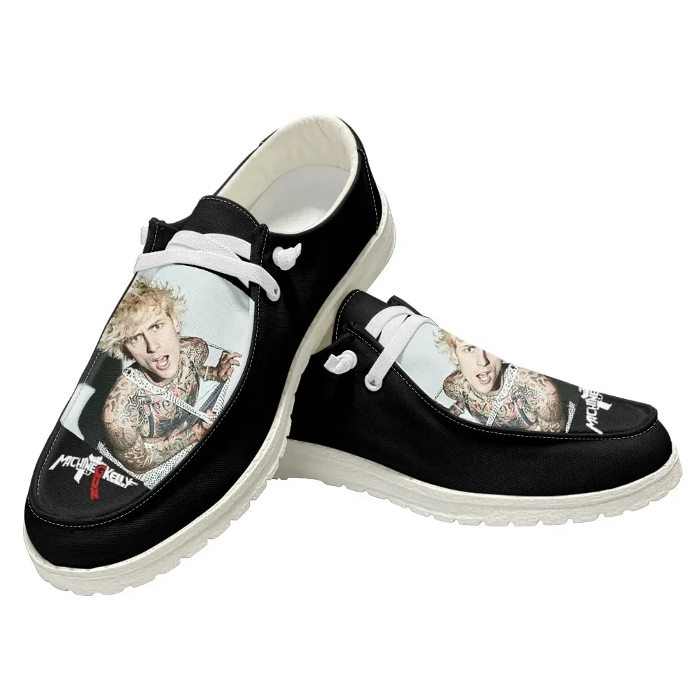 

Повседневная обувь M-Machine Gun K-Kelly MGK, мужская и женская обувь на плоской подошве, дышащая, легкая, высококачественная, для активного отдыха, повседневная обувь на плоской подошве