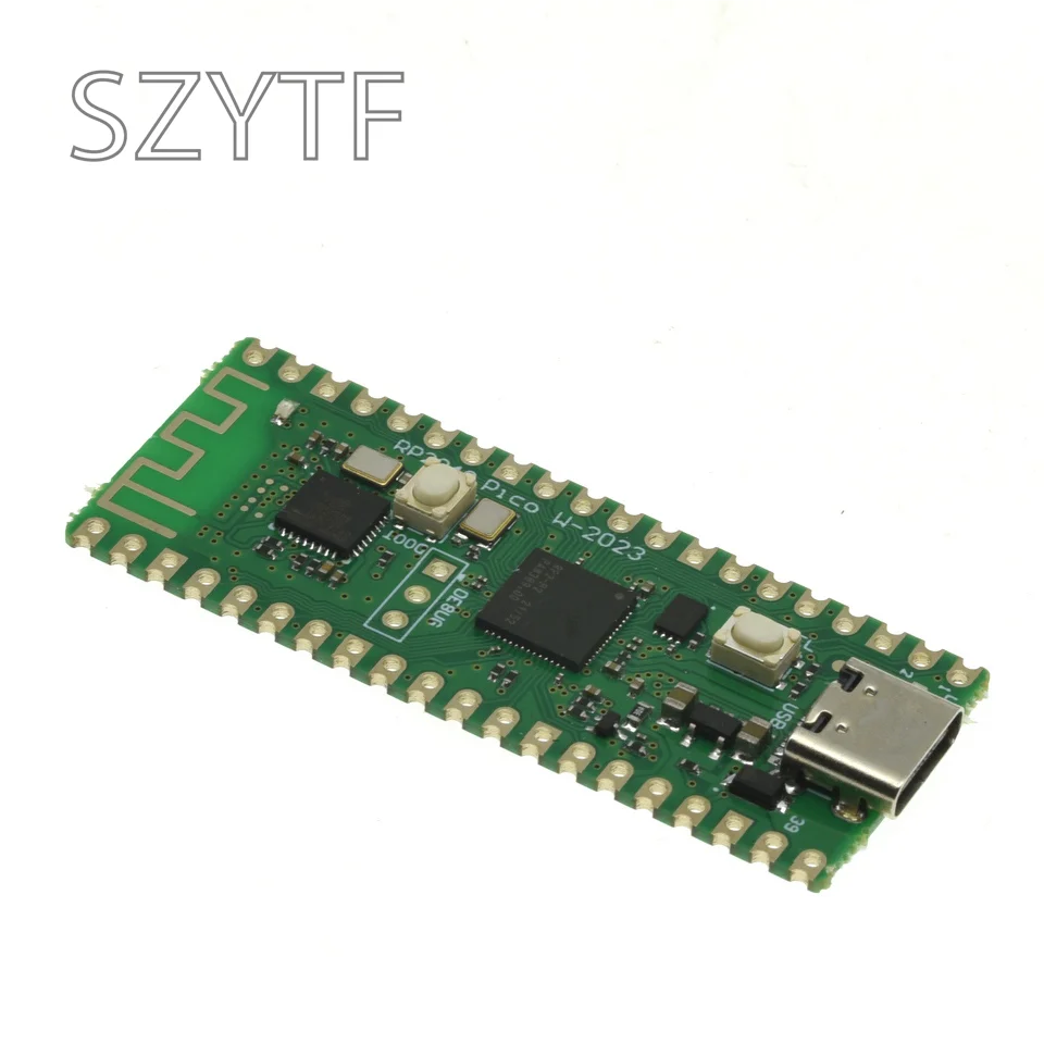 for Raspberry Pi Pico W Board TYPE-C RP2040 Dual-Core ARM Low-Power Microcomputers High-Performance Cortex-M0+ Processor