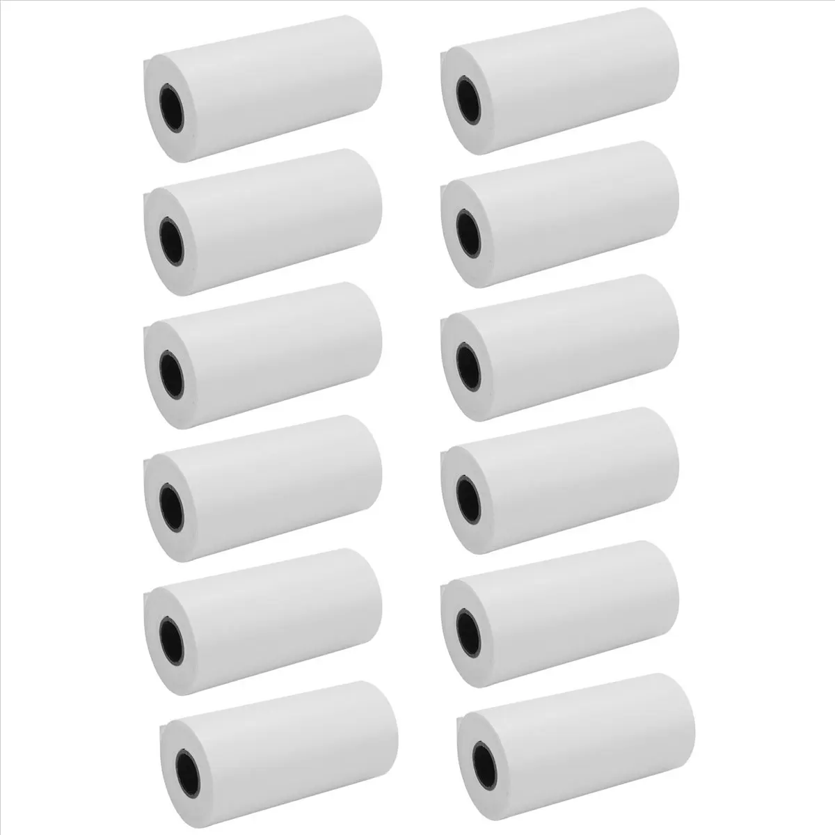 A14G Kids Camera Print Paper,12 Rolls 57x30mm with Core Photo Print Thermal Paper Rolls Instant Print Camera Refill Paper