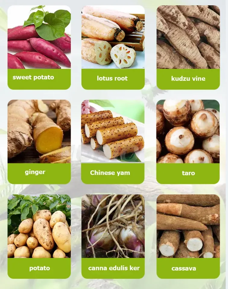 Mesin Pemisah Berkualitas Tinggi untuk Pengolahan Tepung Singkong, Penggiling dan Pembuat Bubur Ubi Jalar dan Akar Teratai