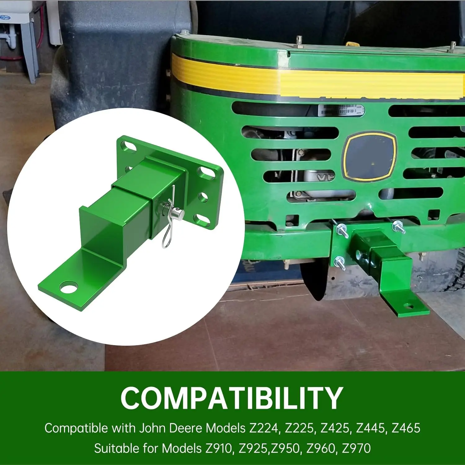 وصلة جزازة العشب الصفرية مناسبة لجون ديري زد تراك Z224 Z225 Z245 Z425 Z445 Z910 Z920 Z925 Z950 Z960 #2