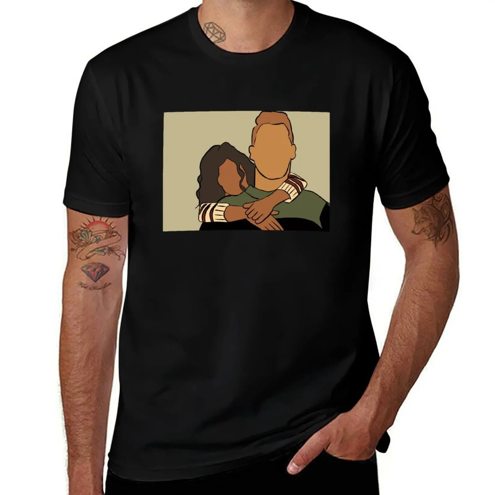 The city of lost children T-Shirt Novelty Print Casual Tee Shirt