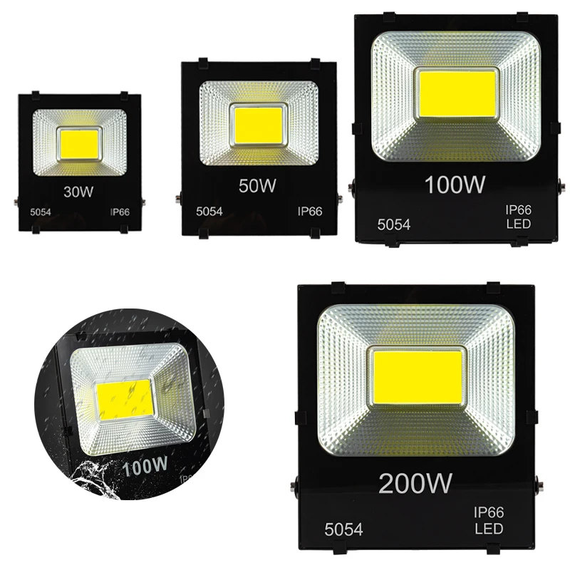 

Motion Sensor LED Floodlight Outdoor Lighting 30W 50W 100W 200W IP66 Waterproof Outdoor Spotlight Lamps Landscape Lighting