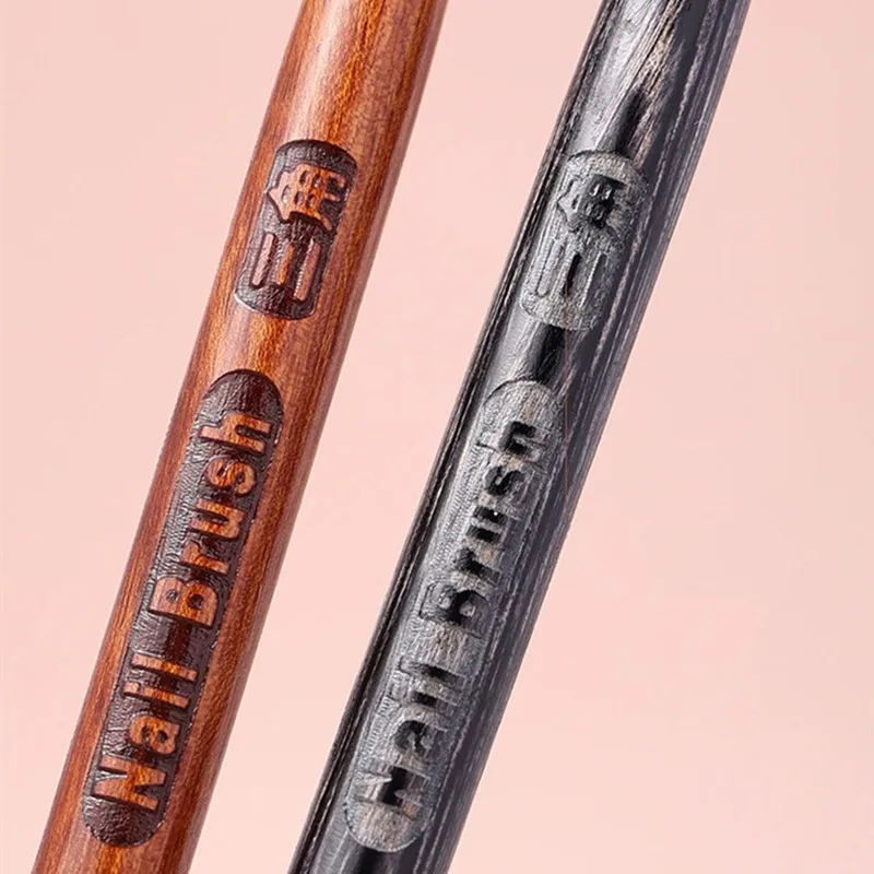 1/2PCS Triangular Brush Nail Art Brush Painting Drawing Pen Acrylic Gel UV Extension Brush Nail DIY Manicure Tools