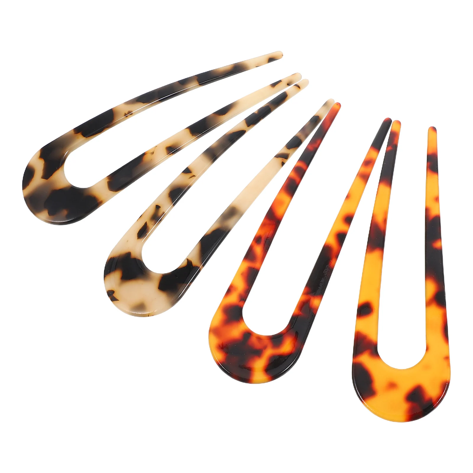 

Hairpin French U Shaped Pins Fashion U-shaped Forks Chignon Styling Accessories Hairpins Clips
