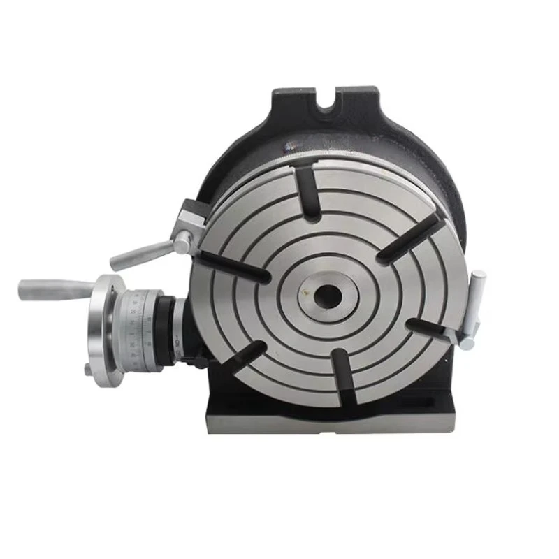 Horizontal and Vertical Rotary Table HV10 Indexing Rotary Table 10'' for Milling Machine
