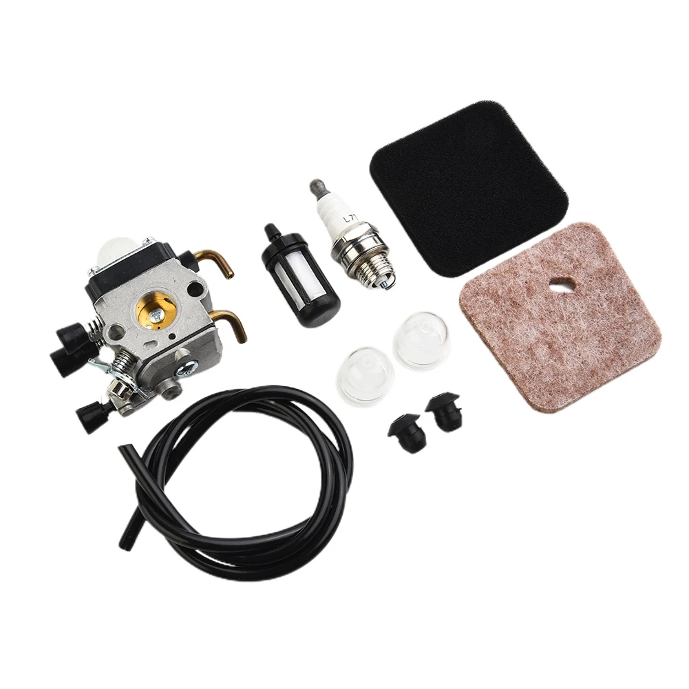 Garden Outdoors Carburetor kit Air Filters Kit Garden Tool Tool Trimmer Parts Air Filters Buttonholes FS80R FS85