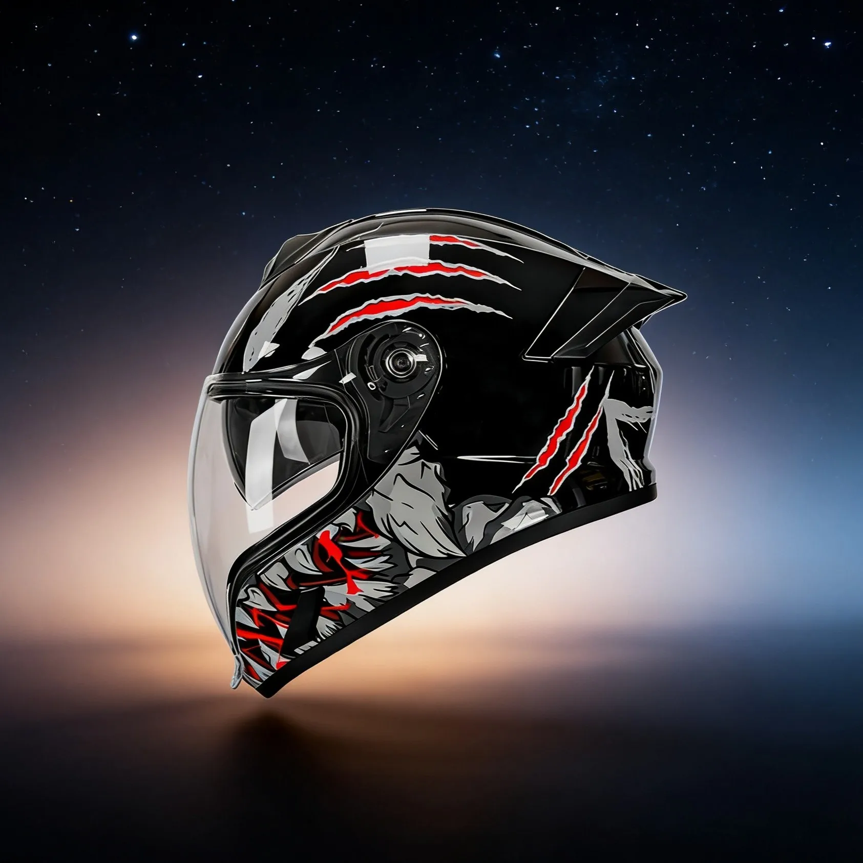 

High-quality motorcycle helmet Modular clamshell motorcycle helmet 3C for men and women off-road vehicles in four seasons motorc