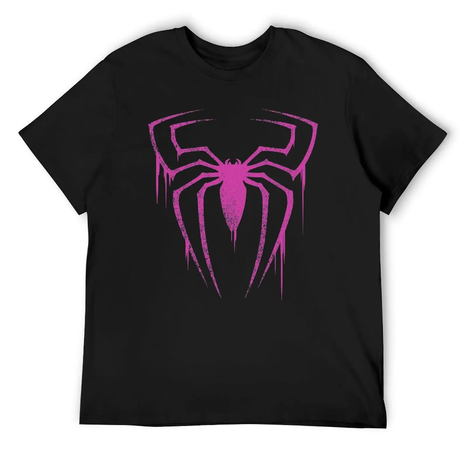 

Spider Symbol (Pink Version) T-Shirt heavyweights anime t shirts man clothes anime stuff men t shirt