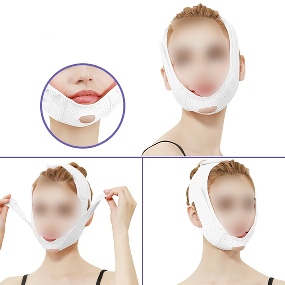 Face Lifing Mask Masseter Muscle Strap Face-Lifting Bandage Chin Breathable V Line