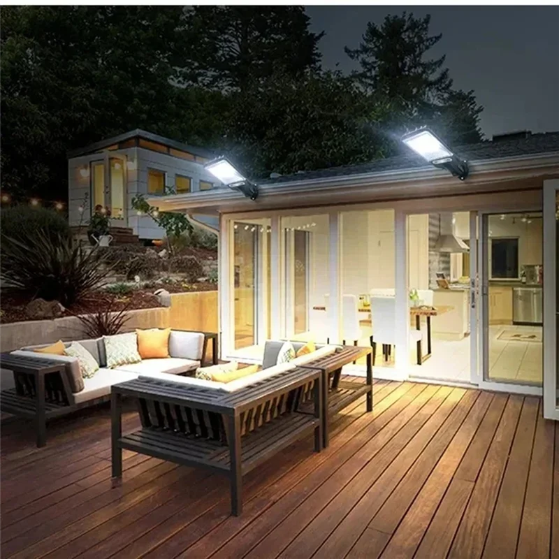 

A38Q-LED Outdoor Solar Lights Courtyard Waterproof Wall Lights Motion Sensors Garden Terrace Garage Solar Lights
