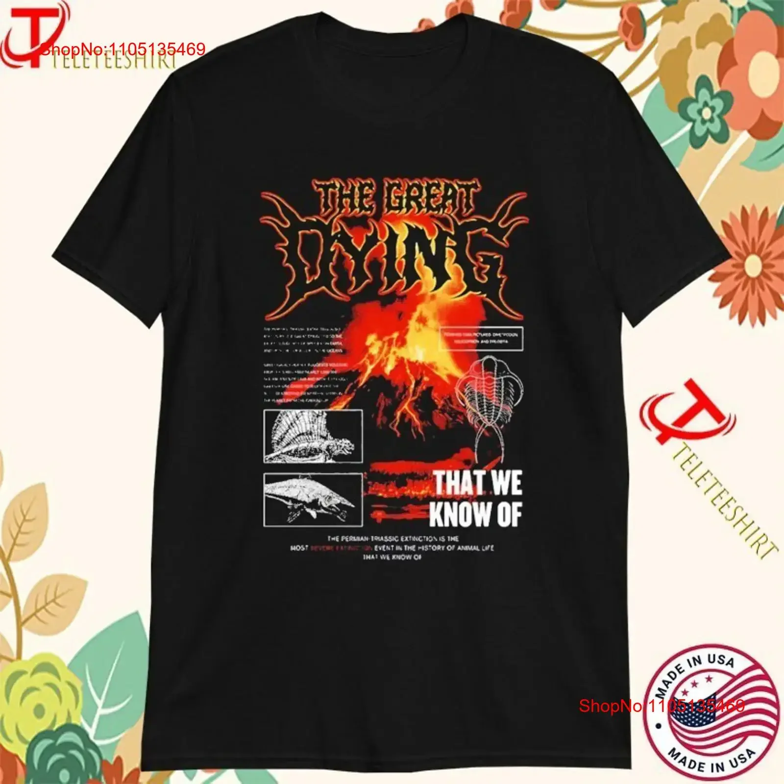 Lindsay Nikole The Great Dying That We Know Of Camisetas vintage con gráfico lavado, Top ligeramente elegante para uso diario estirado