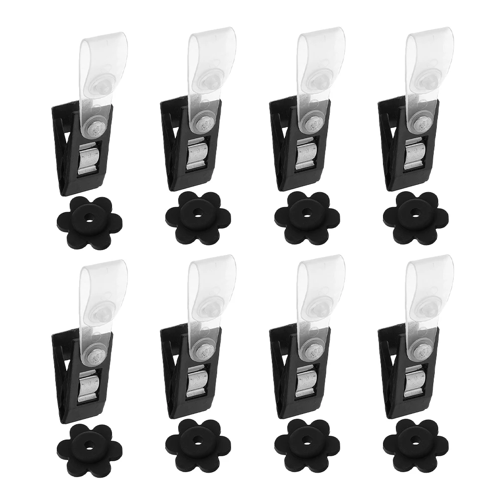 

8Sets Yard Flag Clip Anti Wind Garden Flag Stopper Long Term Use Reliable Anti-Wind Flags Clips Banner Stopper