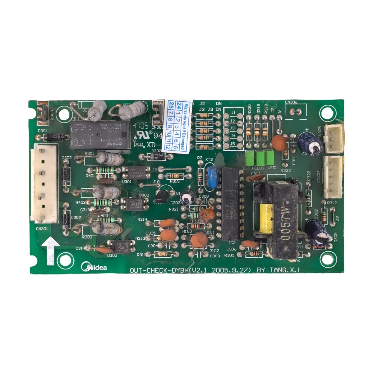   للوحة الكمبيوتر لوحة دوائر كهربائية KFR-120LW/SY-SA فحص خارجي-DYBH V2.1 العمل الجيد