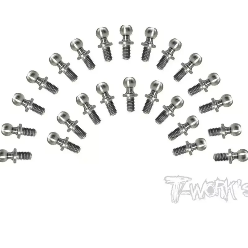 

Original T works TP-121 64 Titanium Ball End set ( For Tamiya Formula E Gen2 Car TC-01 ) Professional Rc part