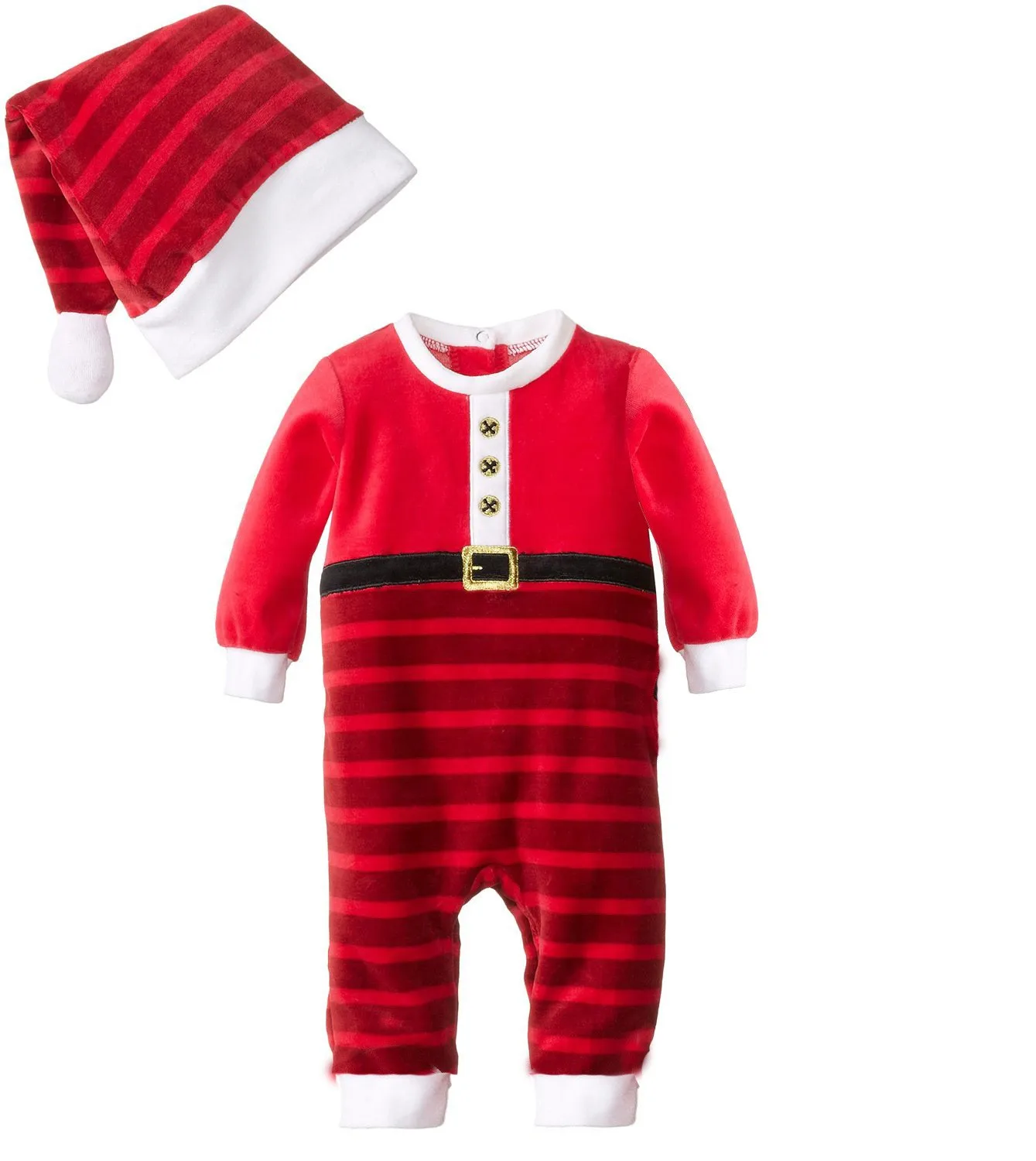 Prowow My First Christmas Baby Romper 2023 Santa Claus Cosplay Clothes Xmas Jumpsuit For Kids Happy New Year Costume Baby