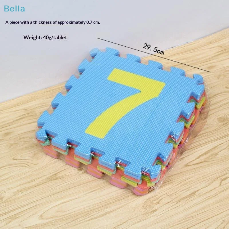♩ แผ่นรองเล่นโฟม PE ปลอดสารพิษ - Number Puzzle Foam บทวิจารณ์และราคา