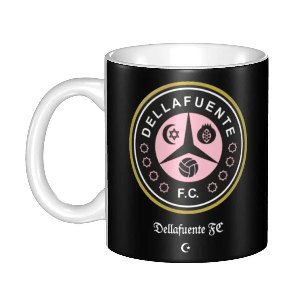 

Dellafuente FC Hip Hop Rock Coffee Mugs DIY Personalized Ceramic Mug Cup Creative Present