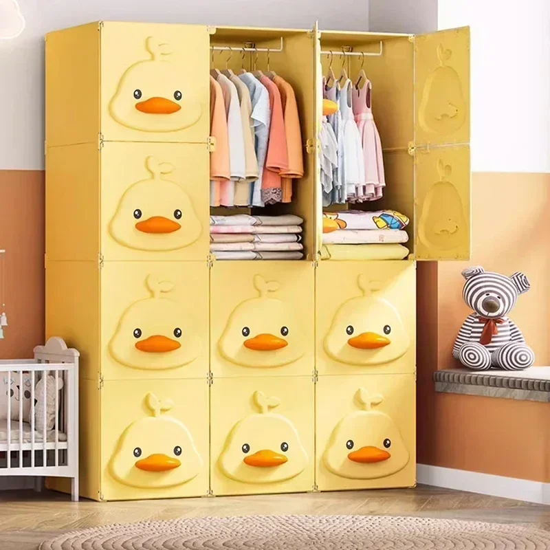 Kids Organizer Wardrobe Bedroom Portable Clothes Simple  Closet Minimalist Space Saving Ropero Salon Furniture