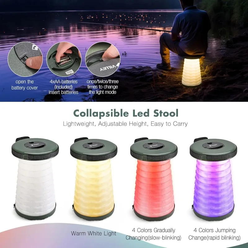 Mesa de acampamento e bancos dobráveis conjunto leve mesa de praia dobrável com 2 bancos portáteis e camada de malha perfeita