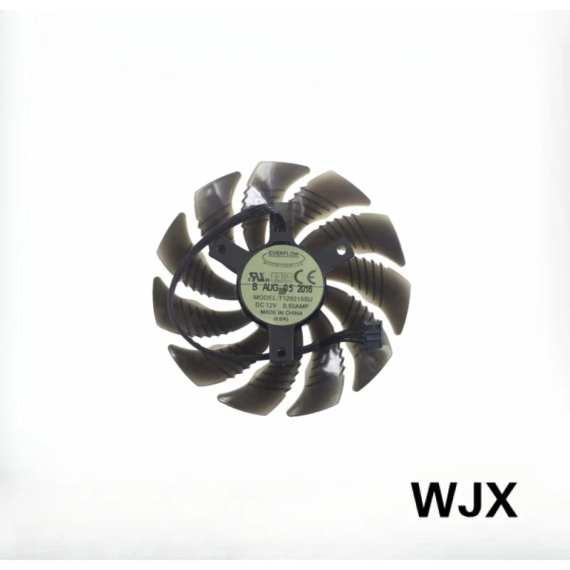 Вентилятор для видеокарты Gigabyte GTX 1080 1070 1060 1050Ti Mini ITX, 87 мм