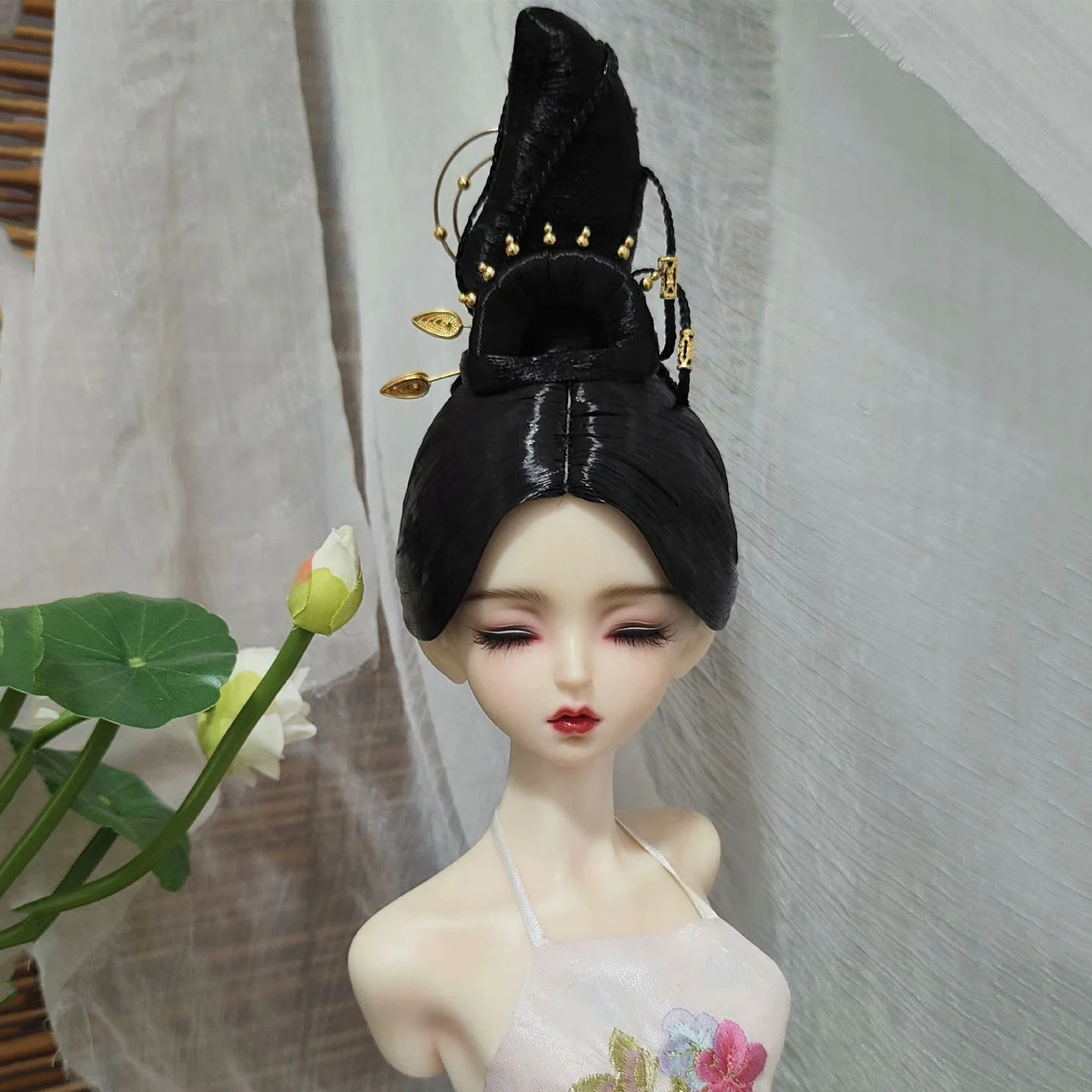 1/6 1/4 1/3 Ancient Costume BJD Wig Chinese Hanfu Fairy Hair Retro Wigs For BJD/SD MSD SD13 Big Girl SSDF Doll Accessories C2539