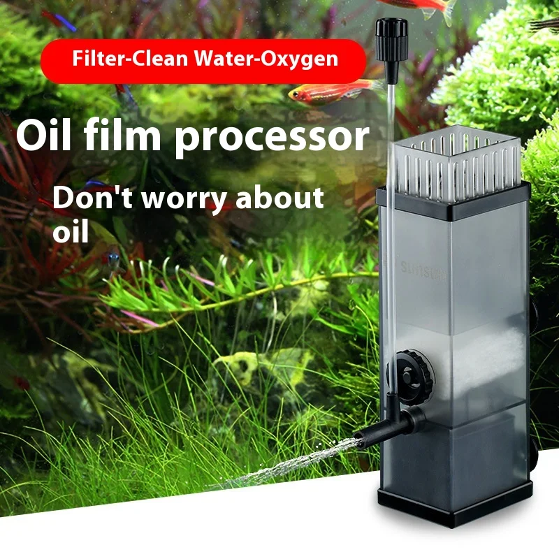 Sunsun aquarium wasser oberfläche ölfilm prozessor JY-03 öl entfernung membran filtration fisch tank