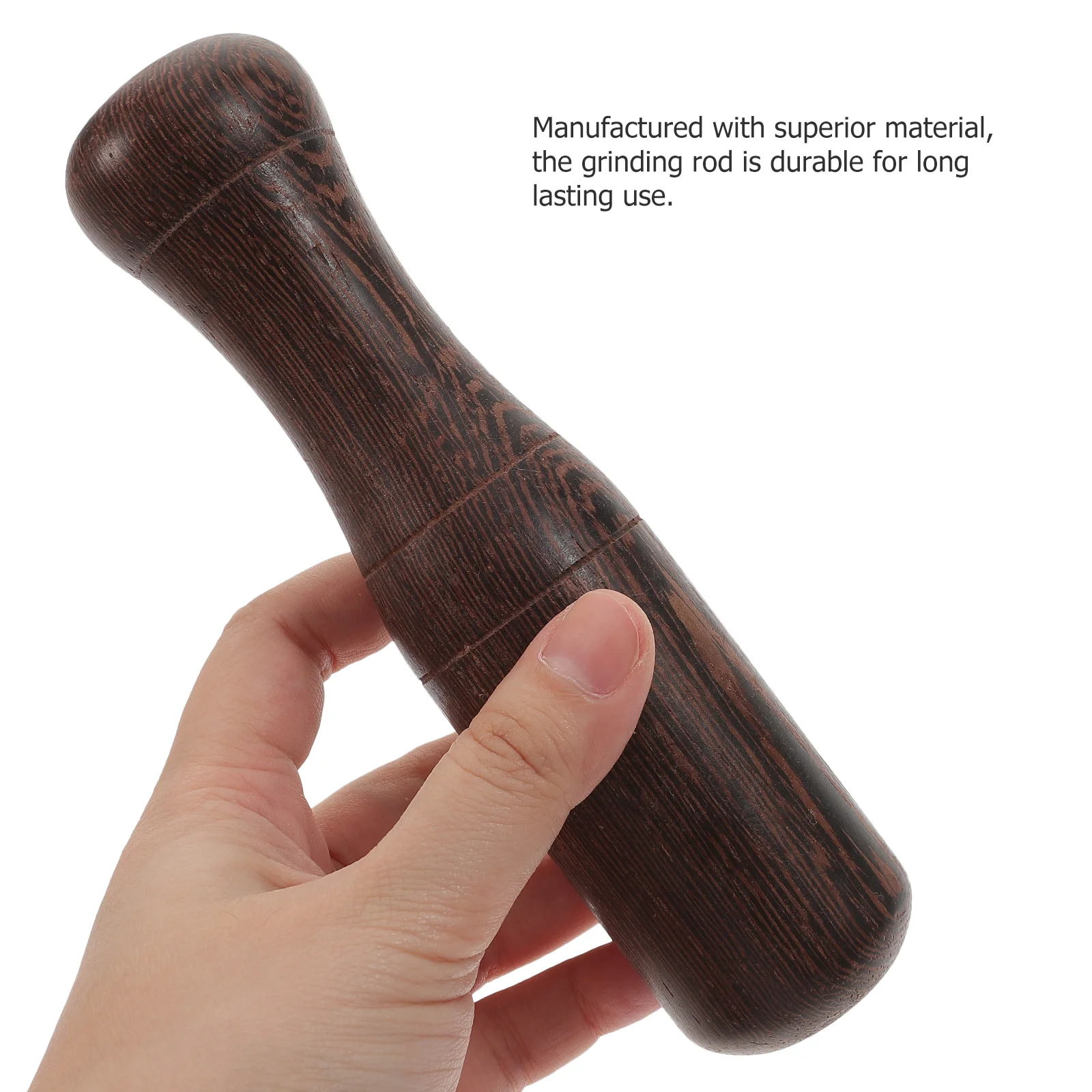 Pedestal Stick Kitchen Gadgets Food Muddler Tool Wooden Pestles Garlic Crushers Grinding Rod Spice Bar Grinder