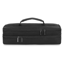 Portable Printer Case For Phomemo M08F, Itari M832, JADENS, Aixiqee, MUNBYN Double-Layers Mobile Printer Storage Bag