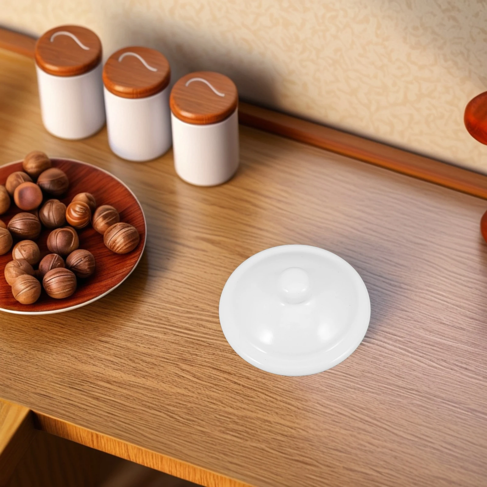 

4Pcs Enamel Cup Lids Replacement Heat Resistant Reusable Covers for Tea Mugs Water Cups Prevent Spills Cup Lid