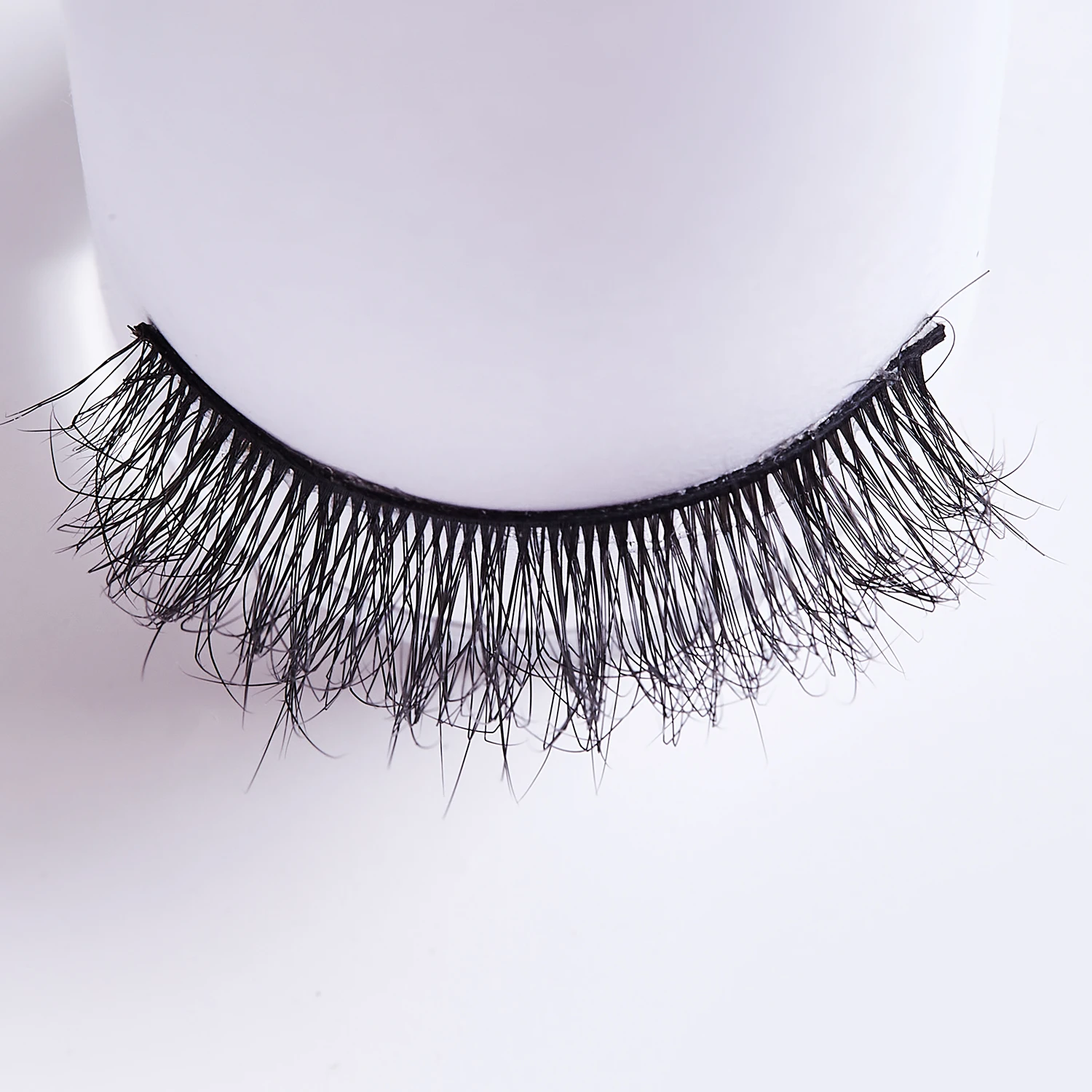 40Pairs Fake Eyelashes Wholesale Bulk Messy Fluffy Faux Mink Lashes Makeup Vendor D Curl Russian Strip Lashes