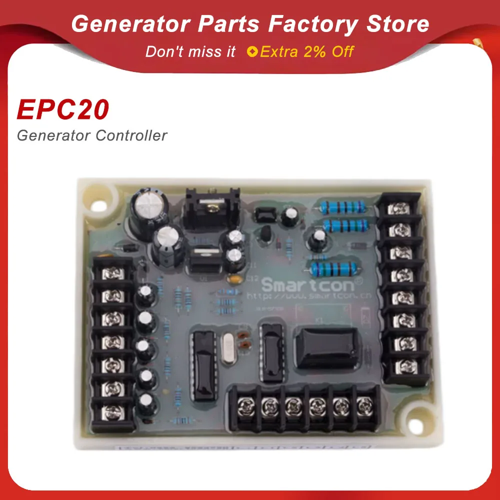 EPC20 Generator Multi-function Protection Board Genset High Water And Oil Temperature , Low Oil Pressure, Overspeed Protection