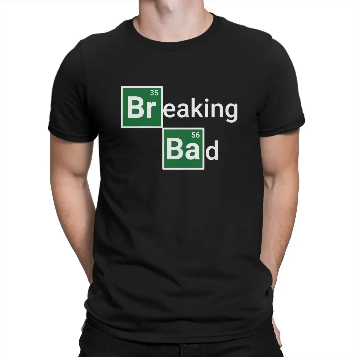 

Short Sleeve B-Breaking Bad T Shirt Crewneck Clothes Summer Men's T-Shirts Sign Vintage 100% Cotton Tees oversized harajuku tops