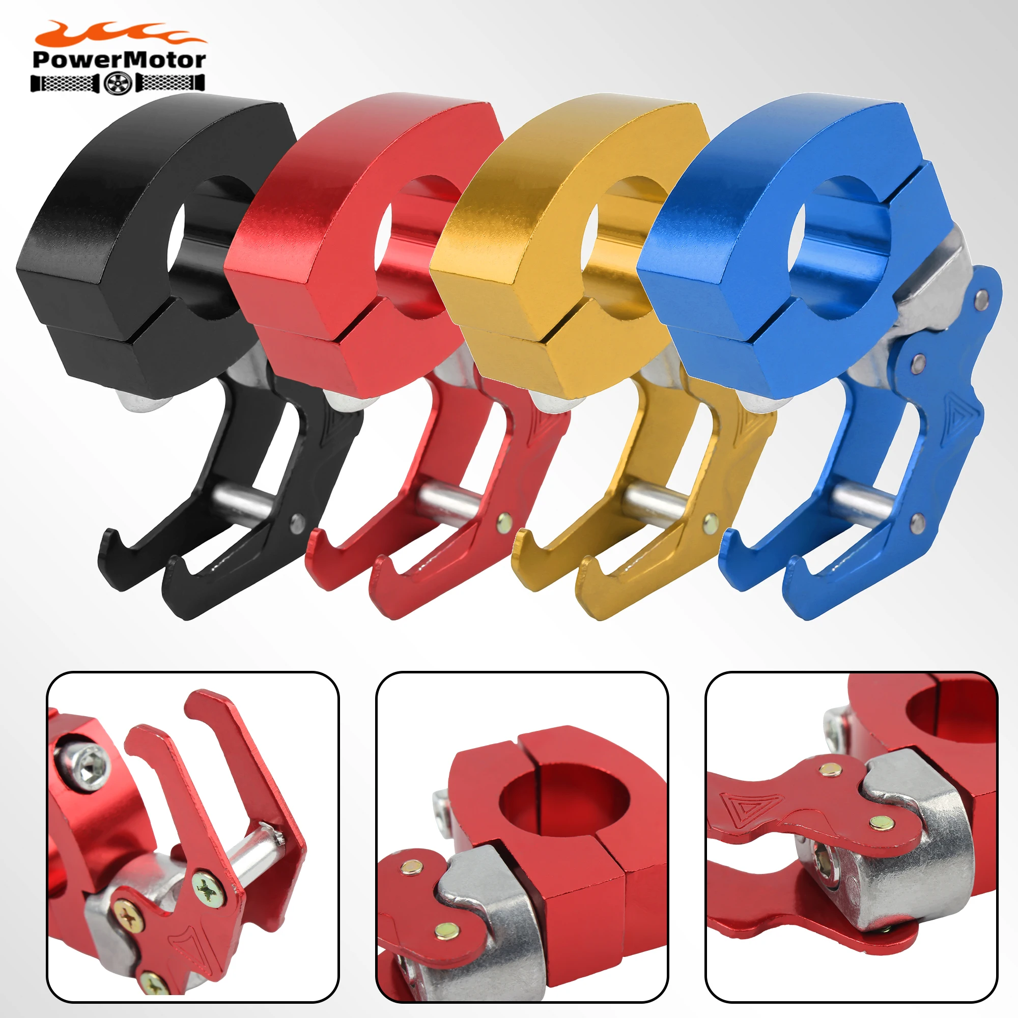 

ATV UTV Scooters 22mm Handlebar Hook For KTM Yamaha Honda Motorcycle Enduro Parts Universal Aluminum Alloy Accessories
