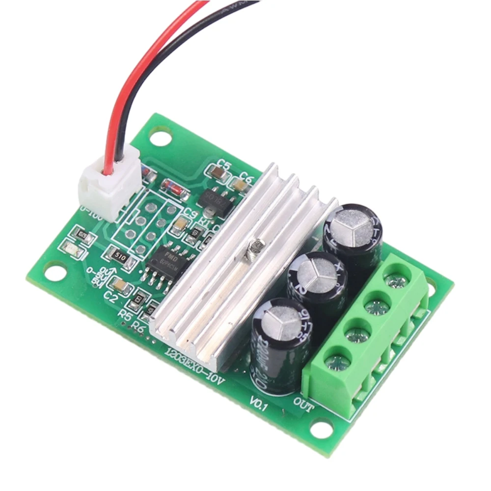 PLC Analog 0-10V Analog Voltage Signal Regulation Module 6V 12V 24V 3A Speed Dimming Adjustable Fan Speed Regulation