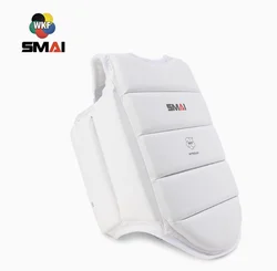 THICKEN BODY GUARD WKF Certification SMAI Karate Chest Protector wear it outside