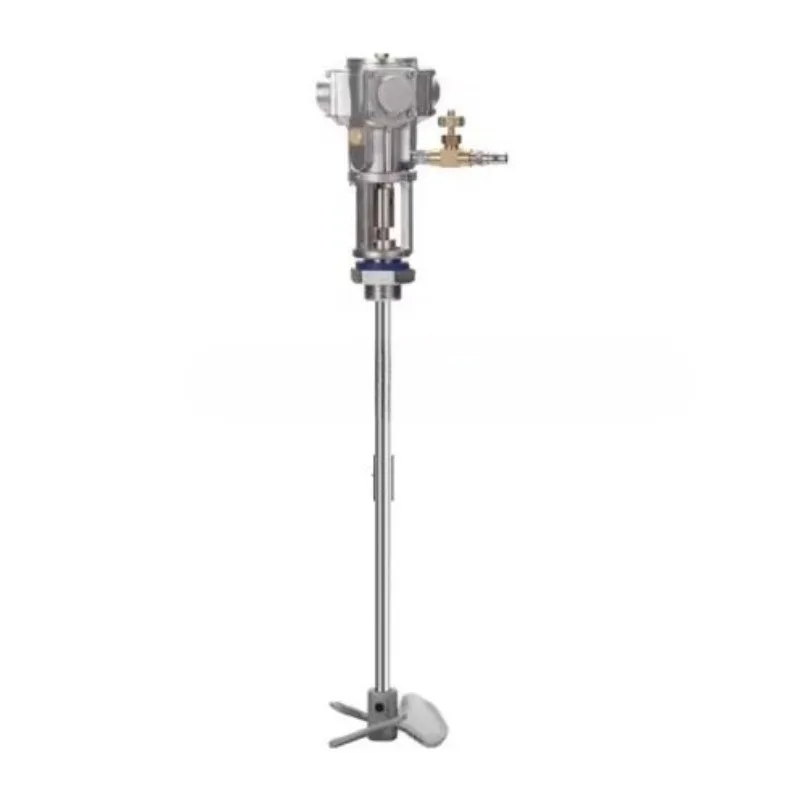 

60L Pneumatic Mixer Air Agitator Air Blender Stirrer Aluminum Alloy Air Mixing Machine 2800RPM 1/8HP 5 Gallon Mixing Equipment