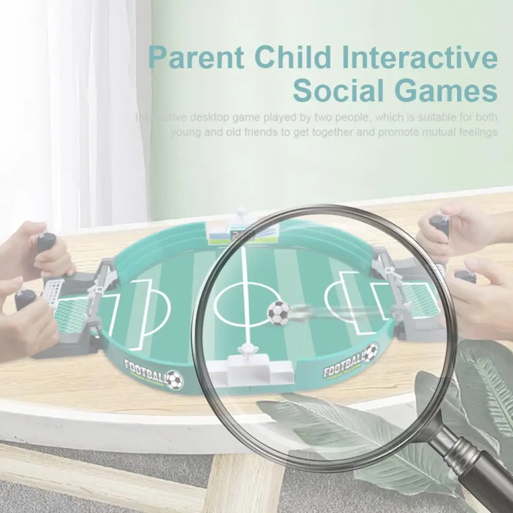 

Миниатюрные настольные игры в футбол, портативные игры с реалистичным футбольным полем, простая установка, безопасные и прочные, для детских праздников и подарков