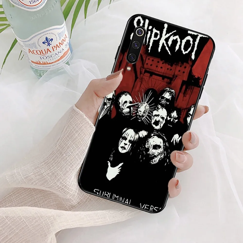 S-Slipknots-Rocks Phone Case For Xiaomi Mi 5X 8 9 10 11 12 Lite Pro 10T PocoX3pro PocoM3 Note 10 Pro Lite