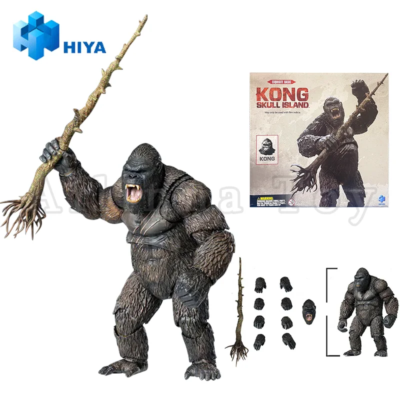 

HIYA 15CM 6inch Action Figure Exquisite Basic Series Kong Skull Island Kong Re-issue Version Anime Toy