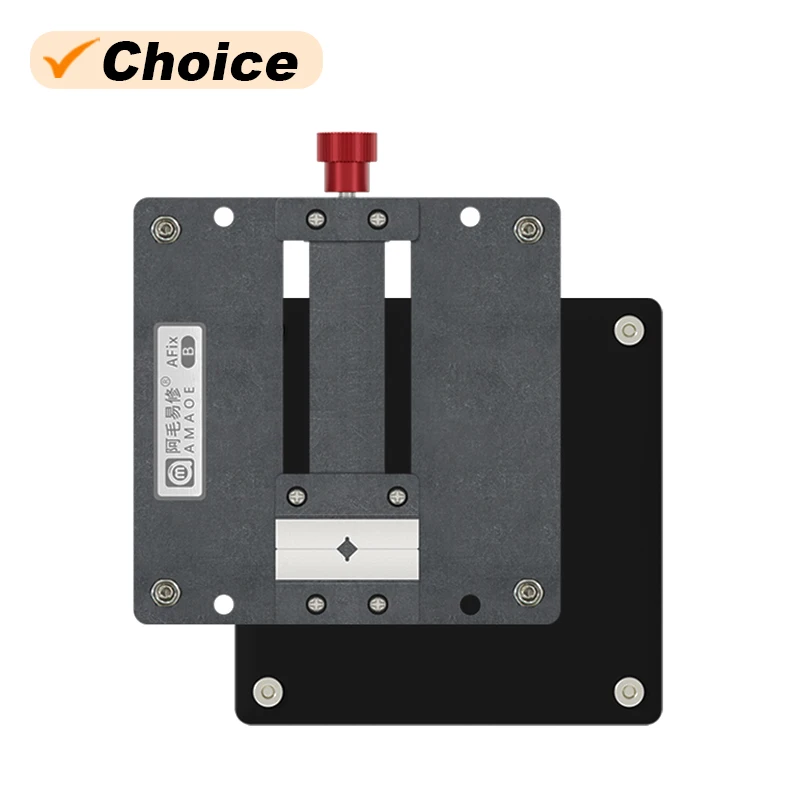 Mini Mobile Phone Repair Platform with Base AMAOE AFix-A AFix-B Universal Motherboard Chip Glue Removal Fixture Set
