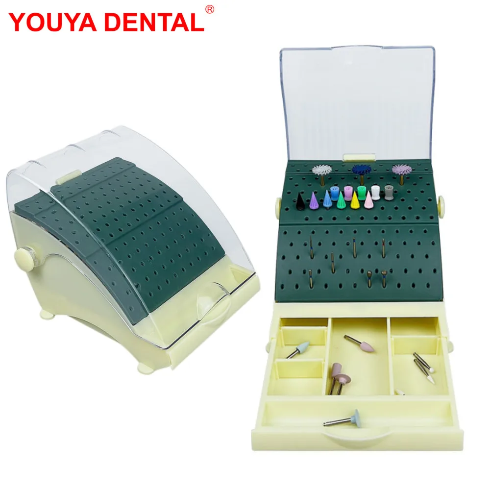 

Dental Bur Holder Box 142 Holes Dental Bur Box Sterilisation Dentistry Dentist Bur Container Disinfection Storage Case Organizer