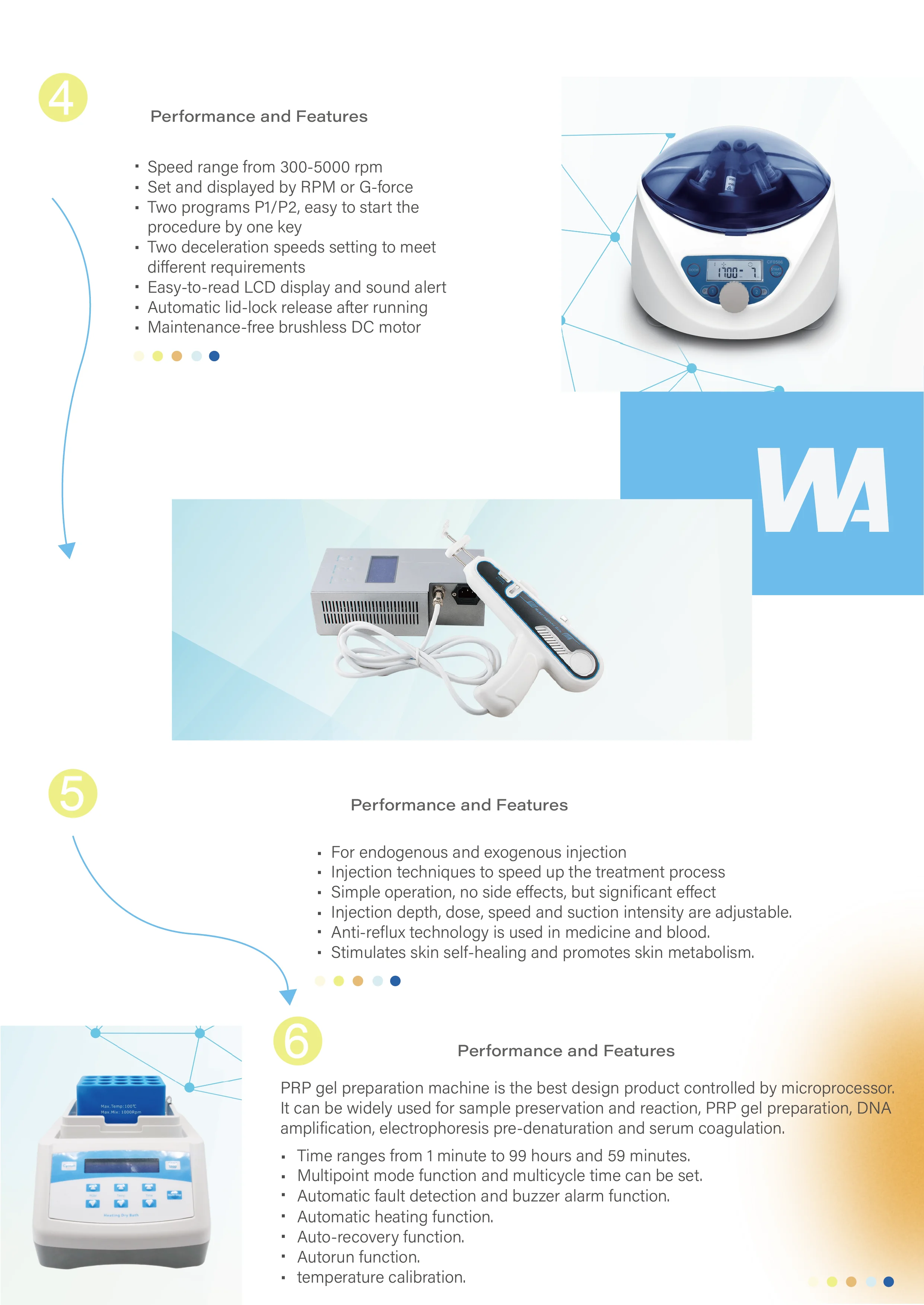 IKEME PRP Heating Plasma Gel Maker Dry Bath PPP PCR Incubator 100℃ 0.2ml/0.5ml/1.5ml/2ml Centrifuge Tube Lab Heating Equipment