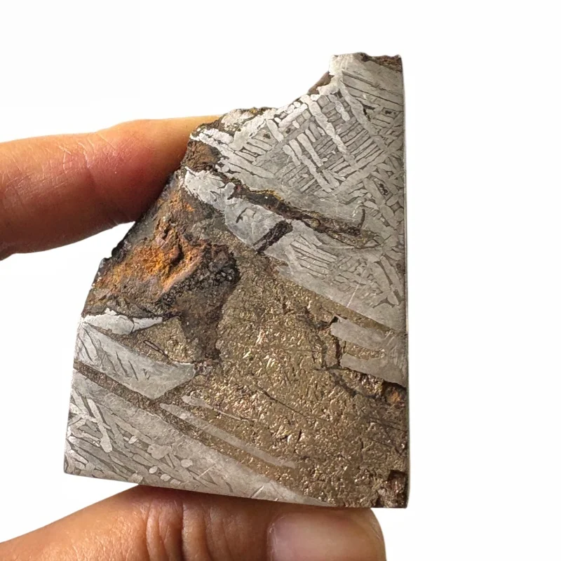 428g Muonionalusta Iron Meteorite Specimen Iron Meteorite Slice Natural Meteorite Material Collection - CC170