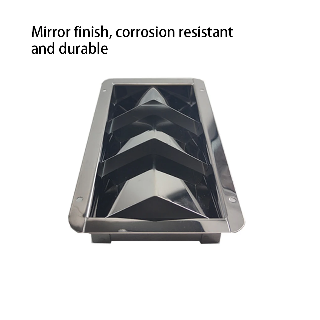 

Boat Vent Air Louver Replaced Part 3 Slots Ventilation Yacht Accessories Practical Compact Size Marine Supplies