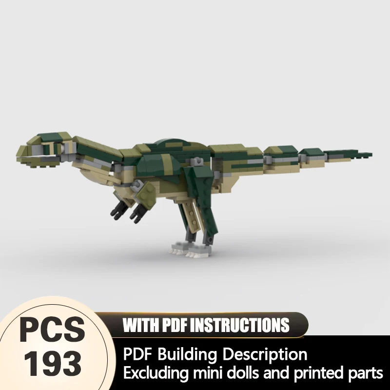 

Creators Animal Series Model MOC Building Bricks Acrocanthosaurus Modular Technology Gifts Holiday Assemble Children Toys Suit