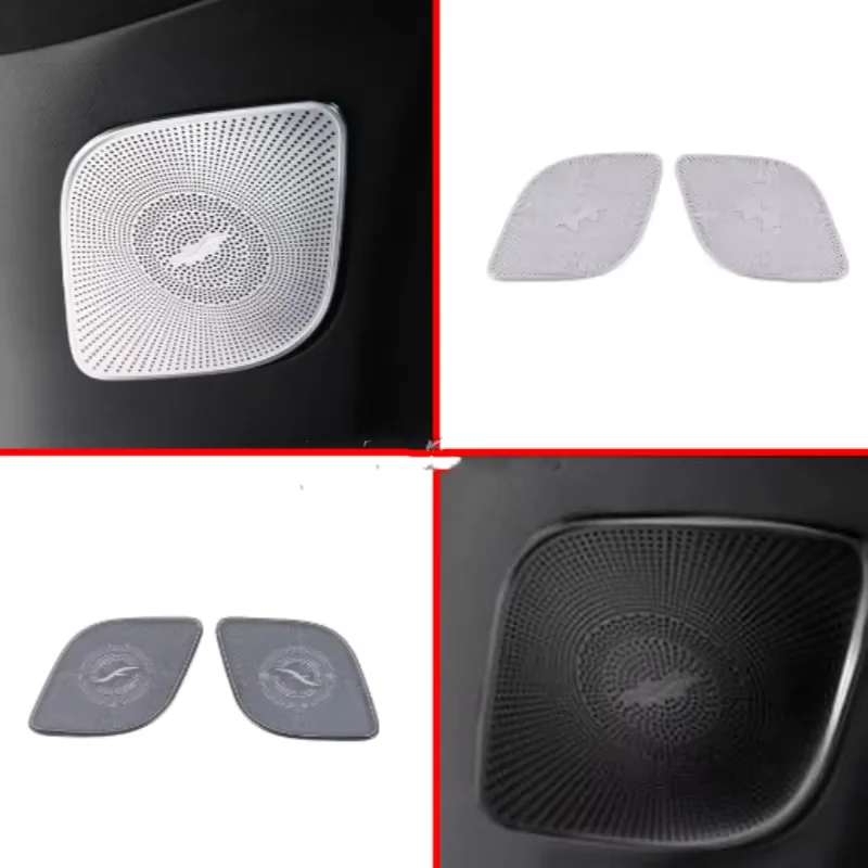 

For Mercedes Benz GLB Class W247 X247 2019 - 2023 Car Rear Trunk Audio Speaker Cover Trim Horn Interior Accessories