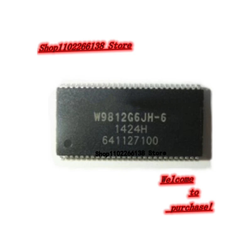 Chip IC W9812G6JH-6, TSOP-54, 1Pc Lote
