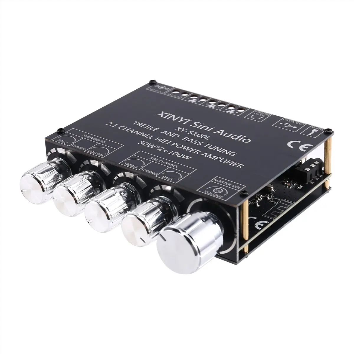 XY-S100L 2.1 Channel Bluetooth Audio Power Amplifier Module High and Low Subwoofer